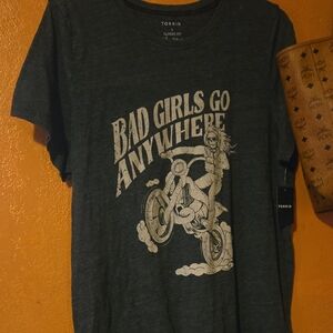 Torrid Graphic Tee - Bad Girls Go Anywhere